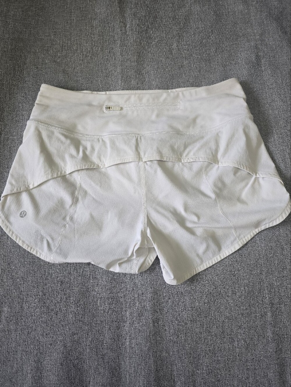 lululemon athletica Shorts With Built In Underwear & Zip Pocket Size 6Tall